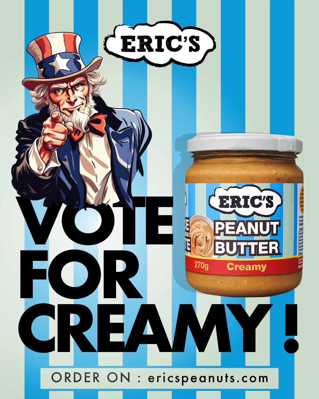 Eric&rsquo;s peanut Butter